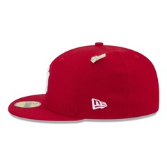 Bone New Era 59FIFTY New York Yankees Spike Lee Anniversary New Era Masculino - Foto 4