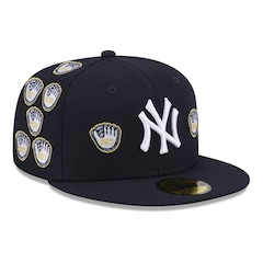 Boné New Era 59FIFTY New York Yankees Spike Lee Gloves Wool New Era Masculino - Foto 3
