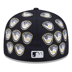 Boné New Era 59FIFTY New York Yankees Spike Lee Gloves Wool New Era Masculino - Foto 4
