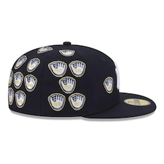Boné New Era 59FIFTY New York Yankees Spike Lee Gloves Wool New Era Masculino - Foto 6