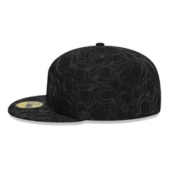 Bone New Era 59FIFTY New Era Branded New Era Masculino - Foto 5
