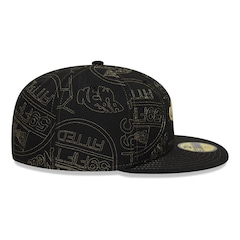 Bone New Era 59FIFTY New Era Branded New Era Masculino - Foto 6