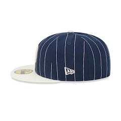 Bone New Era 59FIFTY Detroit Tigers MLB Stripes New Era Masculino - Foto 5