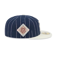 Bone New Era 59FIFTY Detroit Tigers MLB Stripes New Era Masculino - Foto 6