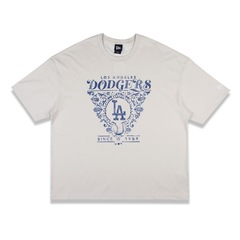 Camiseta New Era Regular MLB Los Angeles Dodgers New Era Masculina - Foto 1