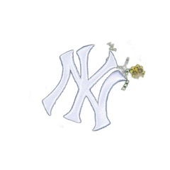 Camiseta New Era New York Yankees MLB Garden New Era Masculina - Foto 3