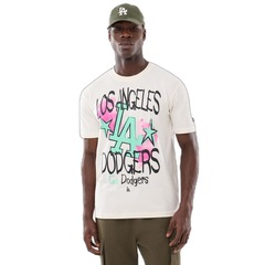 Camiseta New Era Regular  Los Angeles Dodgers Masculina - Foto 1