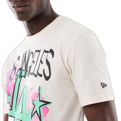 Camiseta New Era Regular  Los Angeles Dodgers Masculina - Foto 2