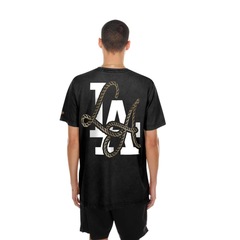 Camiseta New Era Regular Los Angeles Dodgers Masculina - Foto 2