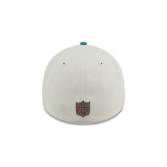 Bone New Era 39THIRTY A-Frame Miami Dolphins New Era Masculino - Foto 4