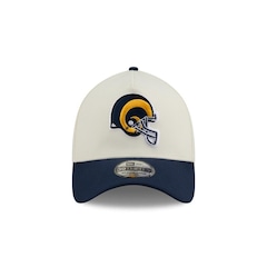 Bone New Era 39THIRTY A-Frame Los Angeles Rams Masculino - Foto 2