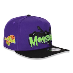 Bone New Era 9FIFTY A-Frame Space Jam Monstars New Era Masculino - Foto 4