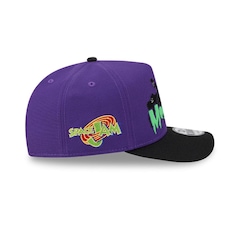 Bone New Era 9FIFTY A-Frame Space Jam Monstars New Era Masculino - Foto 9