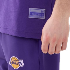 Camiseta New Era Regular Los Angeles Lakers Masculina - Foto 8