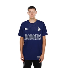 Camiseta New Era Regular Los Angeles Dodgers Masculina - Foto 1