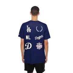 Camiseta New Era Regular Los Angeles Dodgers Masculina - Foto 3