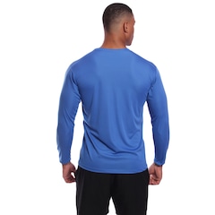 Kit 2 Camisetas Manga Longa Dry Lisa Treino Masculino - Foto 3
