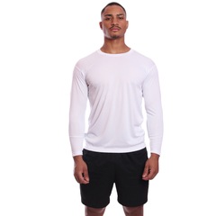 Kit 7 Camisetas Manga Longa Dry Lisa Treino Masculino - Foto 4
