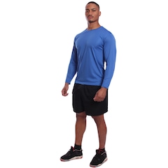 Camiseta Manga Longa Dry Lisa Treino Praia Masculino - Foto 3