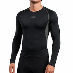Camiseta Manga longa segunda pele Free Force peluciada - Masculina - Foto 1
