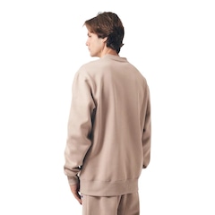 Blusão de Moletom Champion Crewneck Athletic Dark Khaki - Masculina - Foto 2