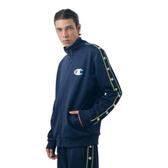 Agasalho Champion  C Tape Mini Script Logo Athletic Active - Masculina - Foto 2