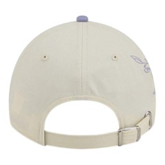 Boné Adulto New Era Lavender Flowers New York Yankees Aba Curva - Foto 3