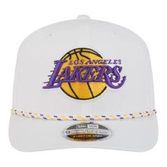 Boné Adulto New Era 970ss Sport Los Angeles Lakers Aba Curva - Foto 2