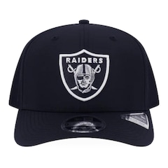 Boné Adulto New Era 970ss Stretch Snap Las Vegas Raiders Aba Curva - Foto 2