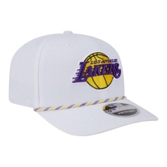 Boné Adulto New Era 970ss Multi Rope Los Angeles Lakers Aba Curva - Foto 3