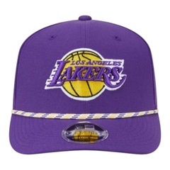 Boné Adulto New Era 970ss Multi Rope Los Angeles Lakers Aba Curva - Foto 2