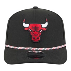 Boné Adulto New Era 970ss Multi Rope Chicago Bulls Aba Curva - Foto 2