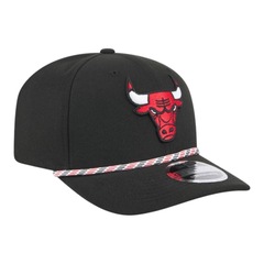 Boné Adulto New Era 970ss Multi Rope Chicago Bulls Aba Curva - Foto 3