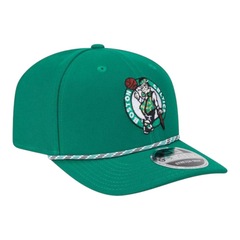 Boné Adulto New Era 970ss Multi Rope Boston Celtics Aba Curva - Foto 3