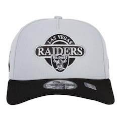 Boné Adulto New Era 940A-Frame Las Vegas Raiders Snow Aba Curva - Foto 2