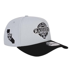 Boné Adulto New Era 940A-Frame Las Vegas Raiders Snow Aba Curva - Foto 3