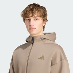 Jaqueta de Agasalho com Capuz e Zíper adidas Z.N.E. Masculina - Foto 5