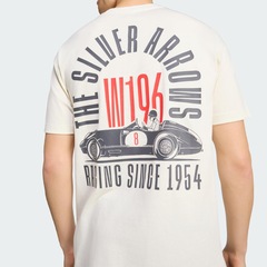 Camiseta adidas Mercedes - AMG Petronas Formula 1 Team Silver Arrows 1955 Masculina - Foto 6