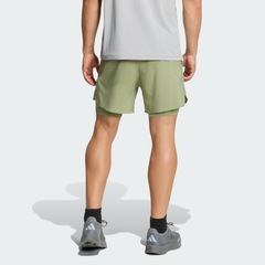 Short 2em1 adidas Adi365 Running Iconic Formotion 5 Bolsos Masculino - Foto 3