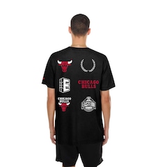 Camiseta New Era Regular  Chicago Bulls New Era Masculina - Foto 3