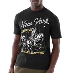 Camiseta New Era Regular New York Yankees Masculina - Foto 6