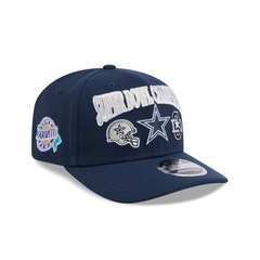 Boné New Era 9SEVENTY Stretch Snap Dallas Cowboys Masculino - Foto 3