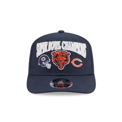 Boné New Era 9SEVENTY Strech Snap Chicago Bears NFL Masculino - Foto 2
