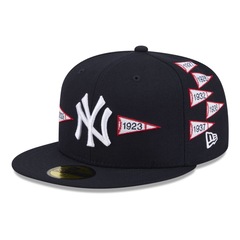 Boné New Era 59FIFTY Day New York Yankees Spike Lee Pennants New Era Masculino - Foto 1