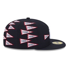 Boné New Era 59FIFTY Day New York Yankees Spike Lee Pennants New Era Masculino - Foto 6