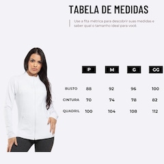 Jaqueta Gola Alta Esportiva Best Fit Azure Original - Feminina - Foto 5
