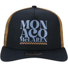 Boné Adulto McLaren Mônaco A-Frame F1 Team New Era Ajustável Fit 9Forty Aba Curva - Foto 3