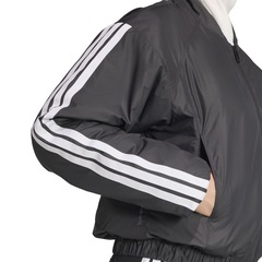 Jaqueta Feminina adidas Essentials 3 Stripes Bomber - Foto 5