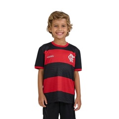 Camiseta do Flamengo Emoção Braziline - Infantil - Foto 1