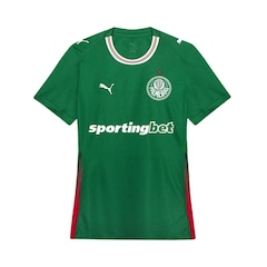 Camiseta do Palmeiras Torcedor I 26 Puma - Feminina - Foto 1